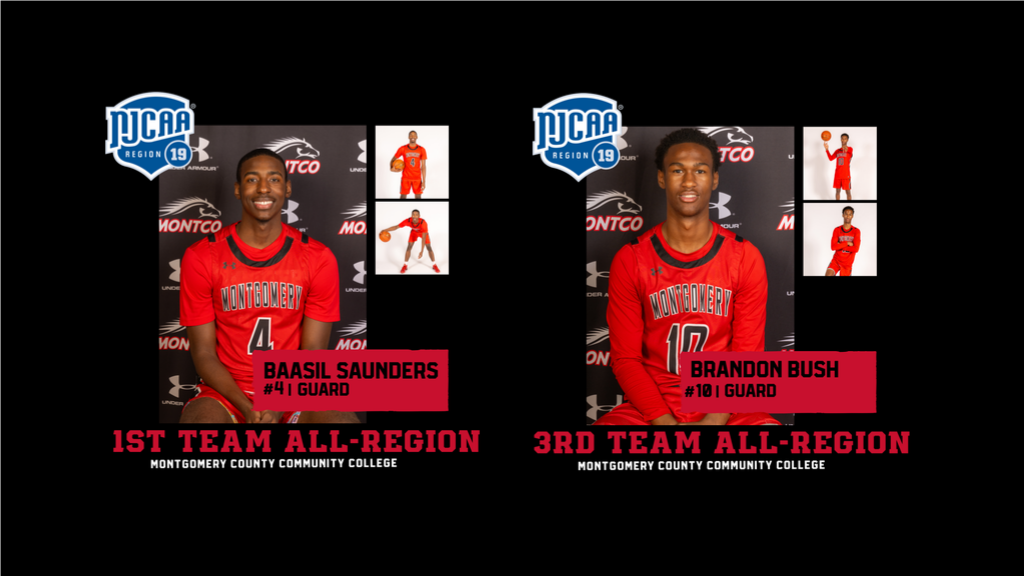 Saunders and Bush Earn All Region Honors