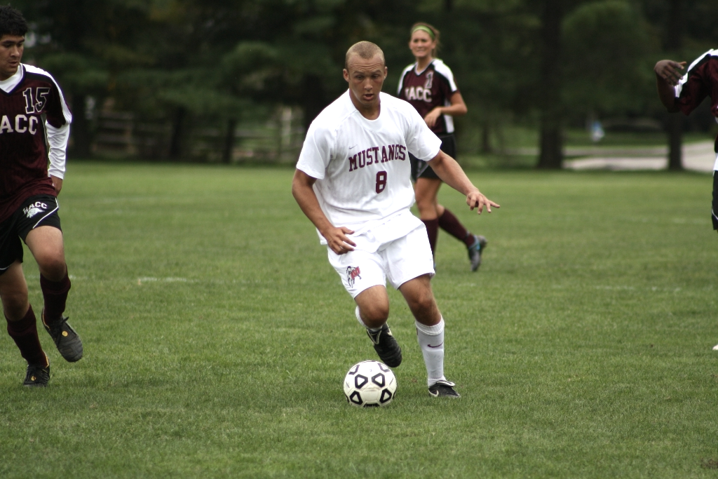 Griffith Hat Trick Leads Mustangs to Victory